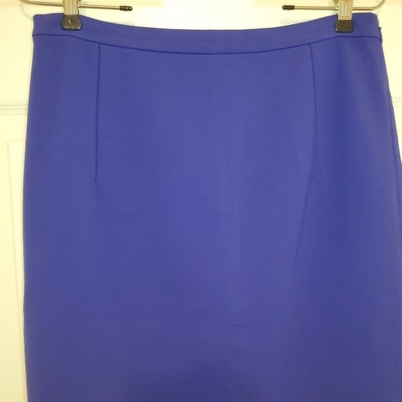 Diane von Furstenburg DVF New  Pencil Skirt, 10 Blue - Picture 2 of 11
